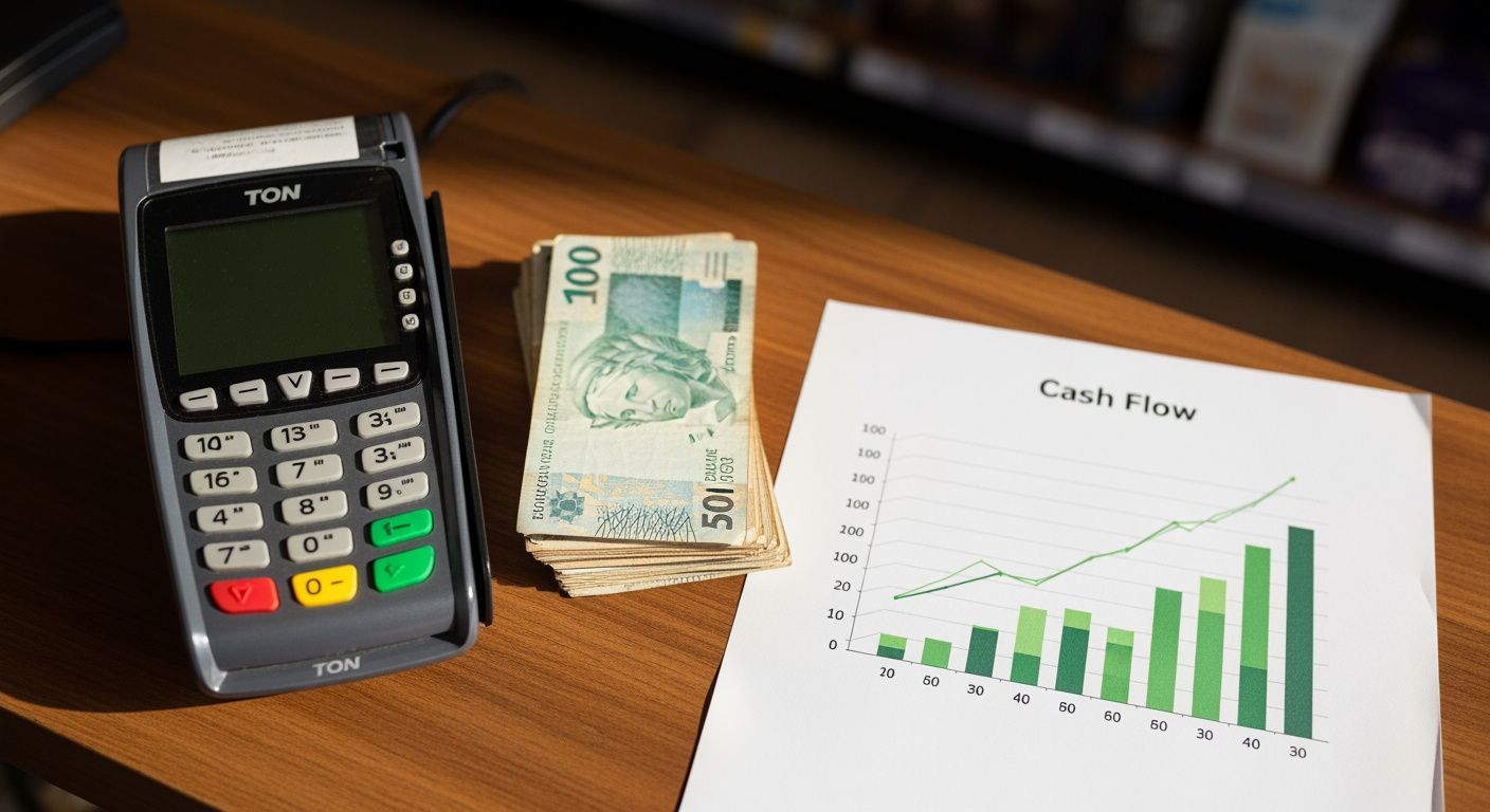 Maquininha da Ton: como o terminal de pagamento impacta o fluxo no caixa